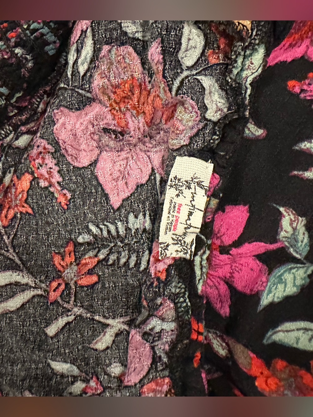 Free People There She Goes Floral Midi Slip - Picture 10 of 11